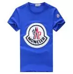 moncler polo shirts short sleeved hommes classic blue